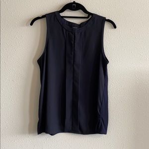 Navy blue blouse